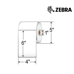 Rollo de Etiquetas Zebra TD 4x6
