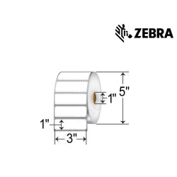 Rollo de Etiquetas Zebra TD 3x1