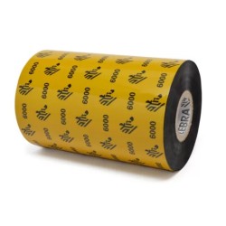 Ribbon de Cera Wax Zebra 110mm x 450m