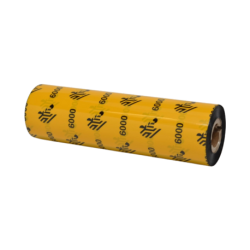 Ribbon de Cera Wax Zebra 110mm x 74m