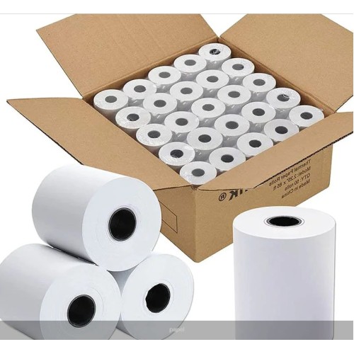 Caja de Rollos de Papel Termico 80mm x 70m